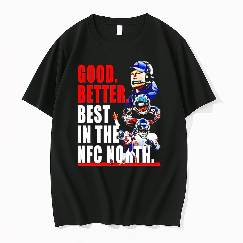 Chicago Bears Good Better Best In The Nfc North Shirts