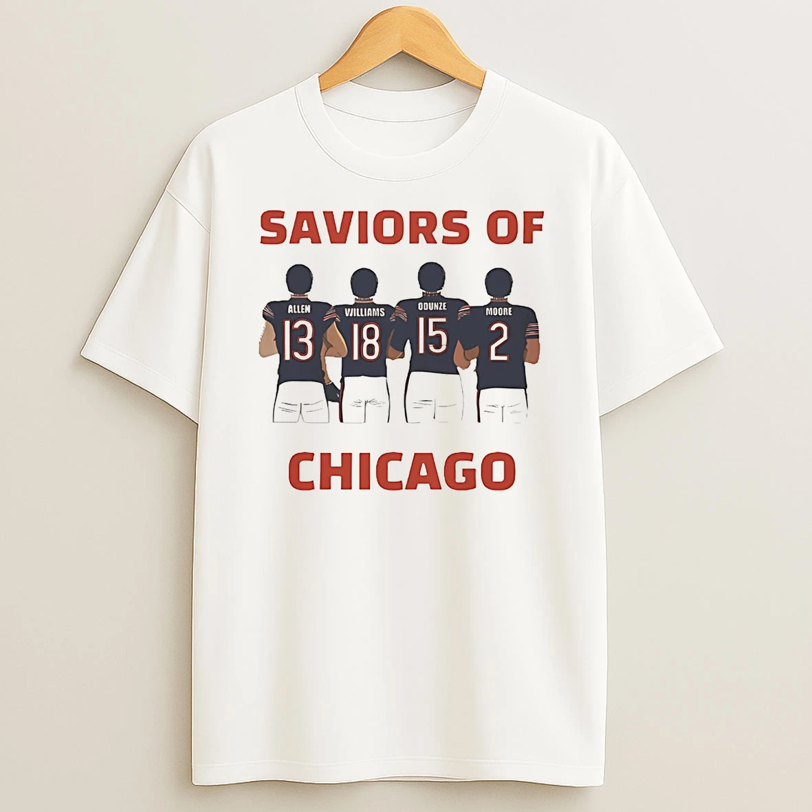 Chicago Bears Starting Team Saviors Of Chicago Shirts