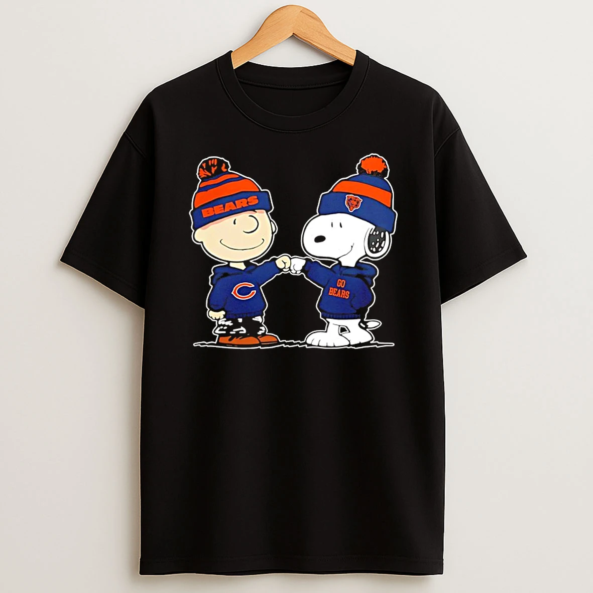 Chicago Bears X Snoopy And Charlie Brown Go Bears Shirts