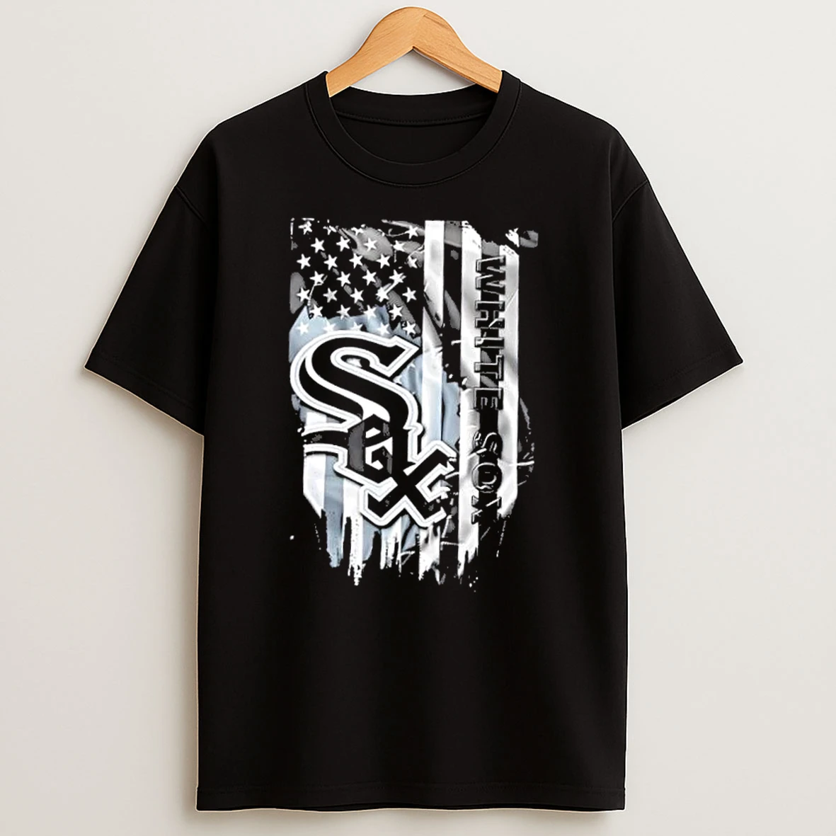 Chicago White Sox Baseball X American Flag Shirts