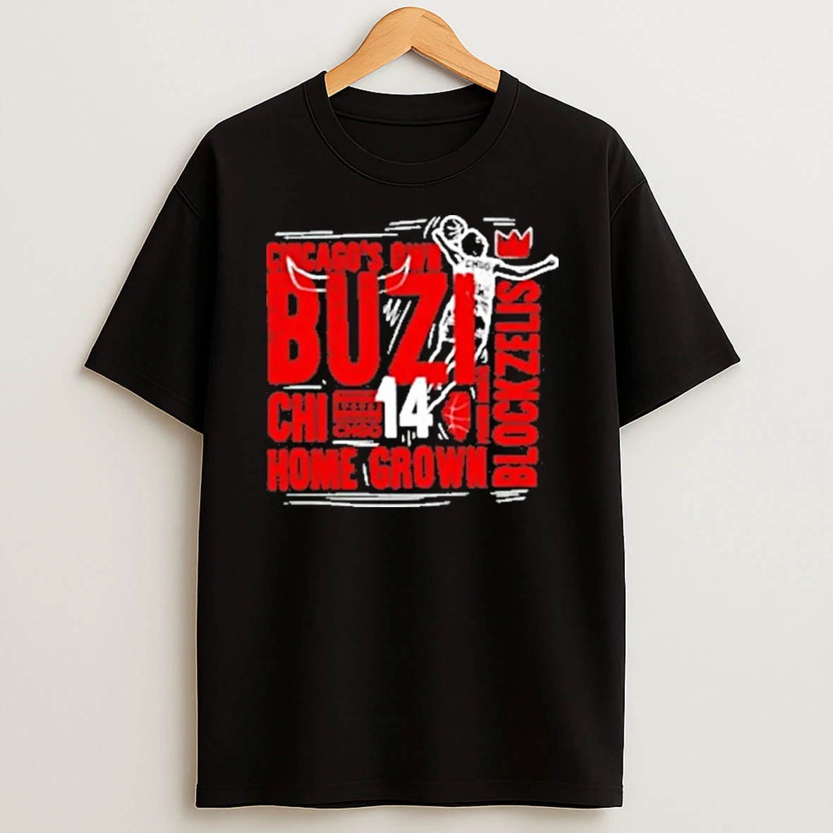 Chicagos Own Buzi Chgo Homegrown Basketball Shirts