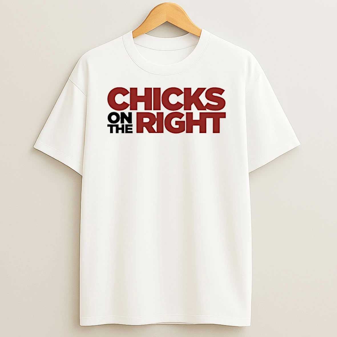 Chicks On The Right Ringer Shirts