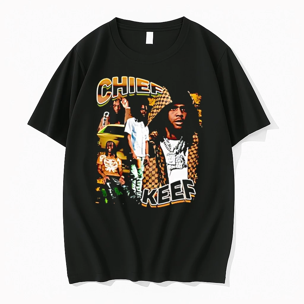 Chief Keef Vintage By Libarscal Graphic Shirts