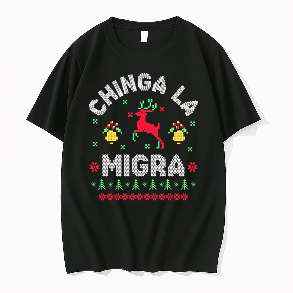 Chinga La Migra Christmas Shirts