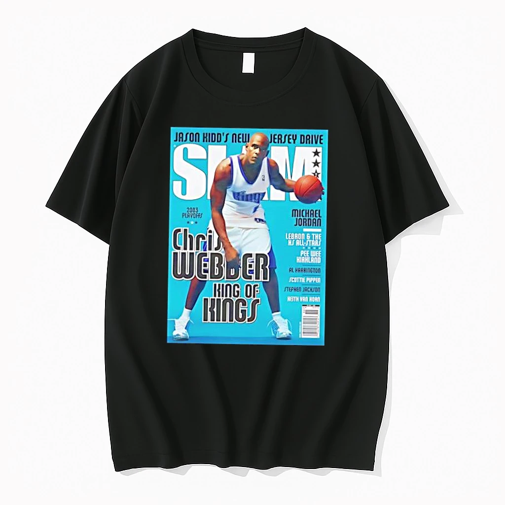Chris Webber King Of Kings Slam Cover Nba Basketball Shirts