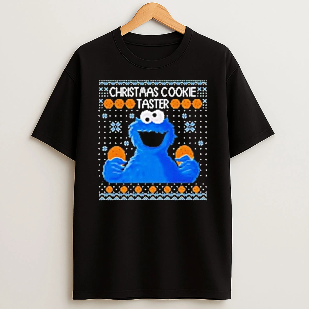 Christmas Cookie Taster Monster Ugly Christmas Shirts