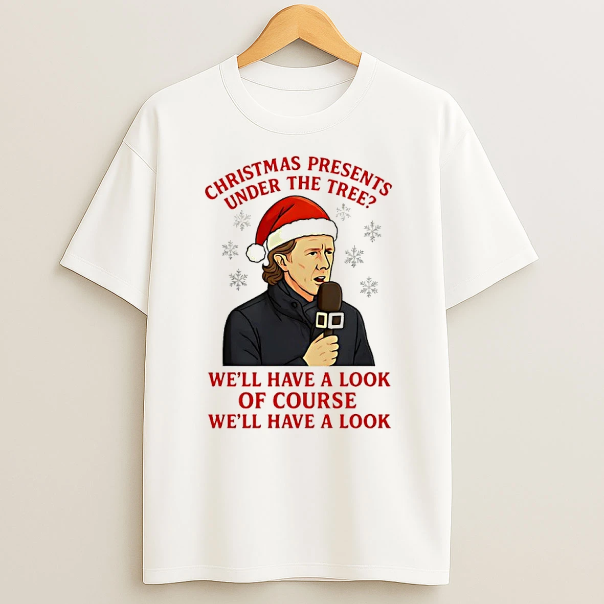 Christmas Presents Under The Tree Well Have A Look Steve Mcmanaman Shirts