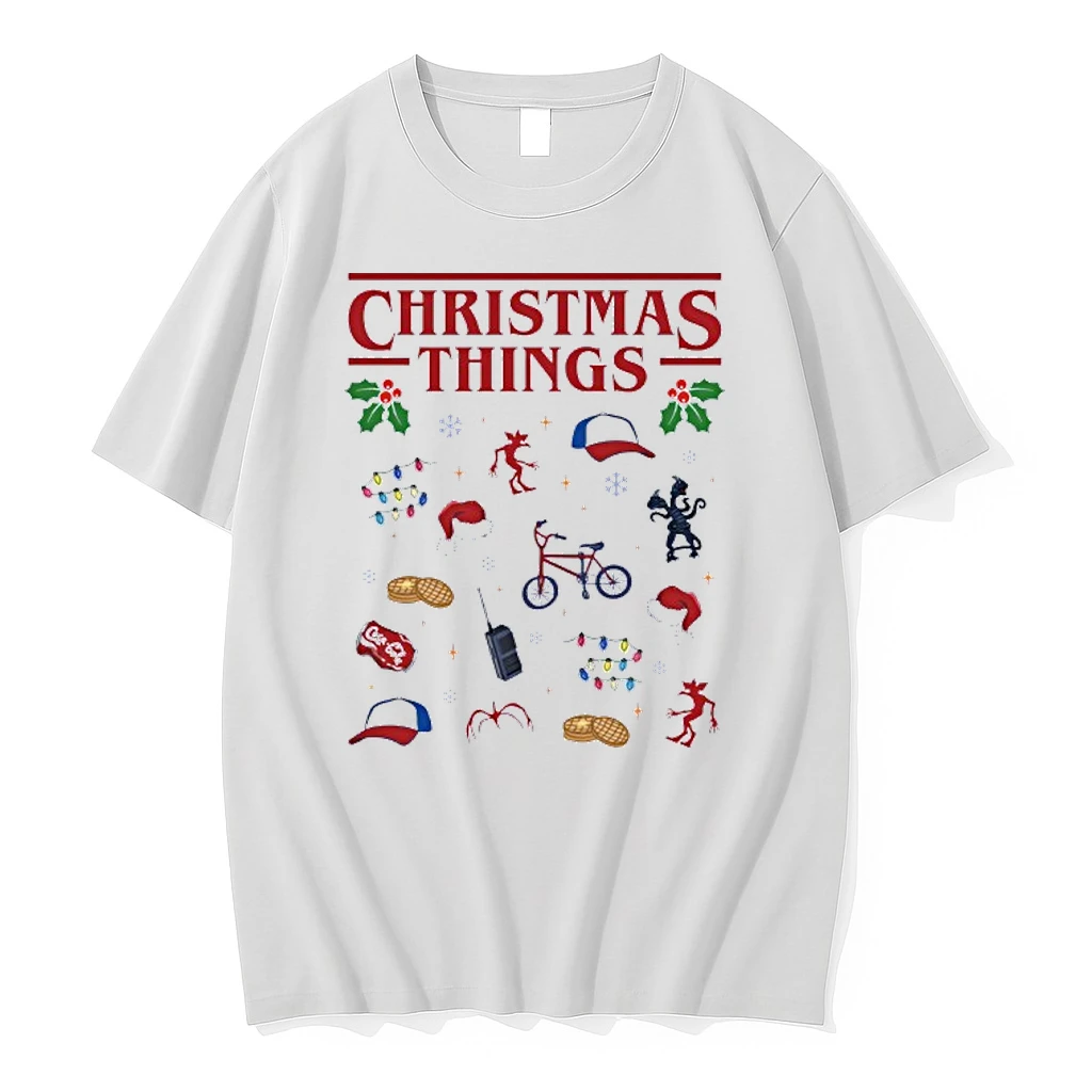 Christmas Things Stranger Things Mashup Xmas Shirts