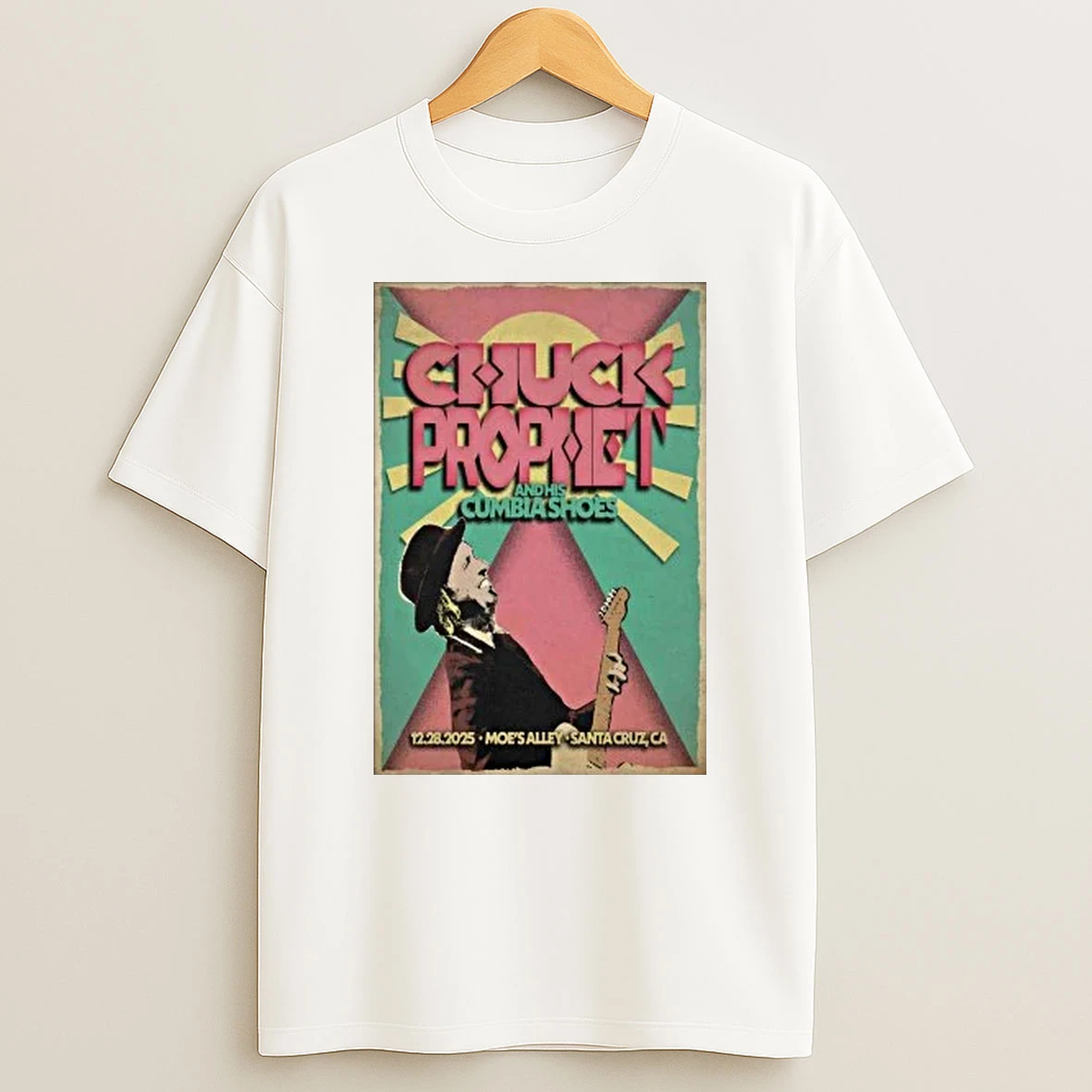 Chuck Prophet At Moes Alley In Santa Cruz Ca On Dec 28 2025 Shirts