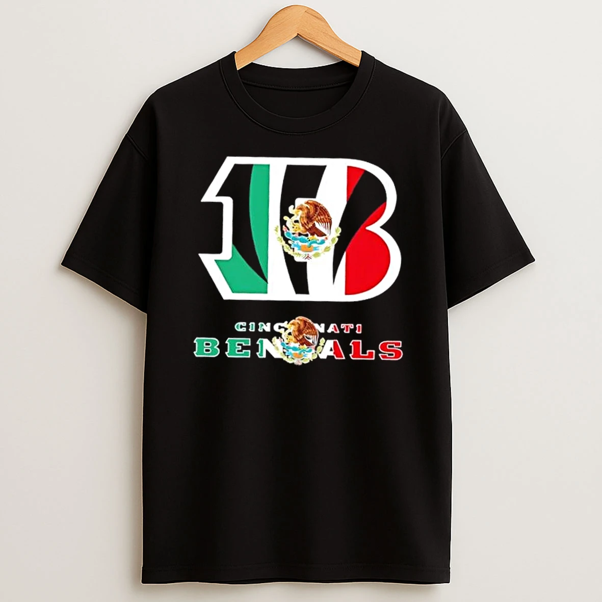 Cincinnati Bengals Football X Mexican Flag Shirts