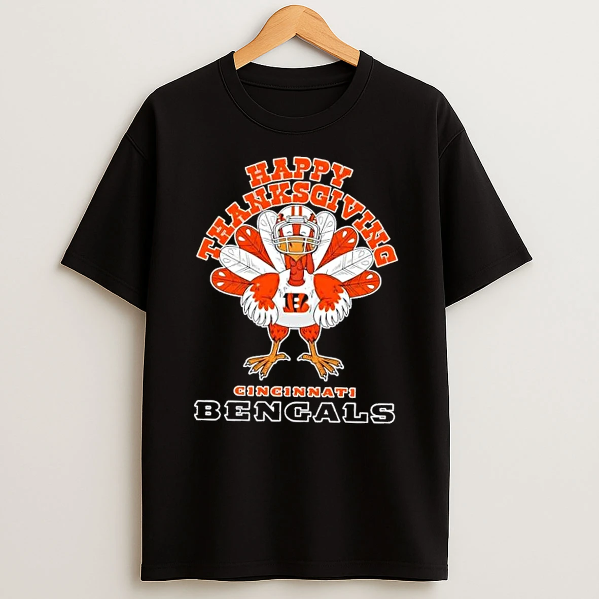 Cincinnati Bengals Football X Turkey Happy Thanksgiving Shirts