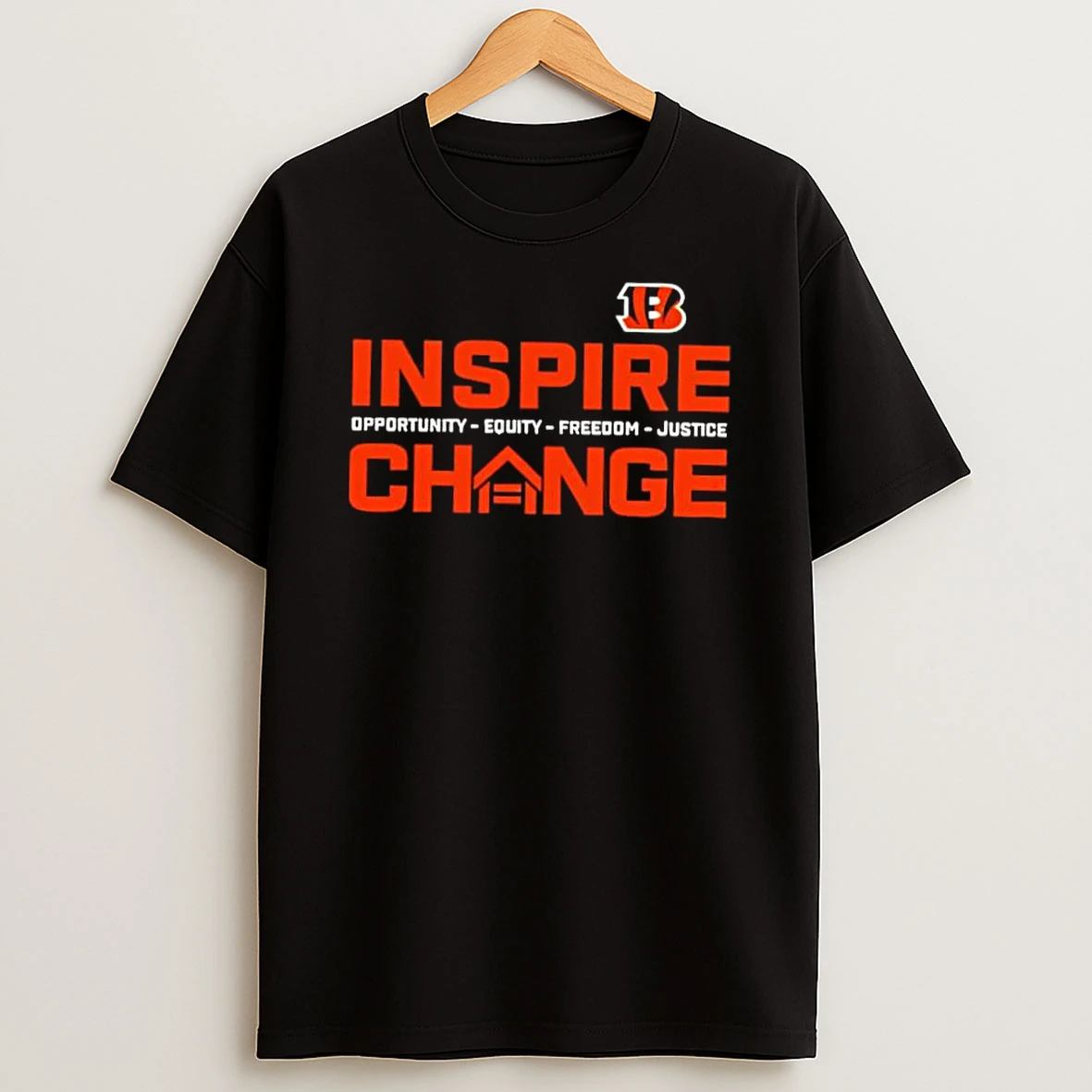 Cincinnati Bengals Inspire Change Freedom Justice 2025 Shirts