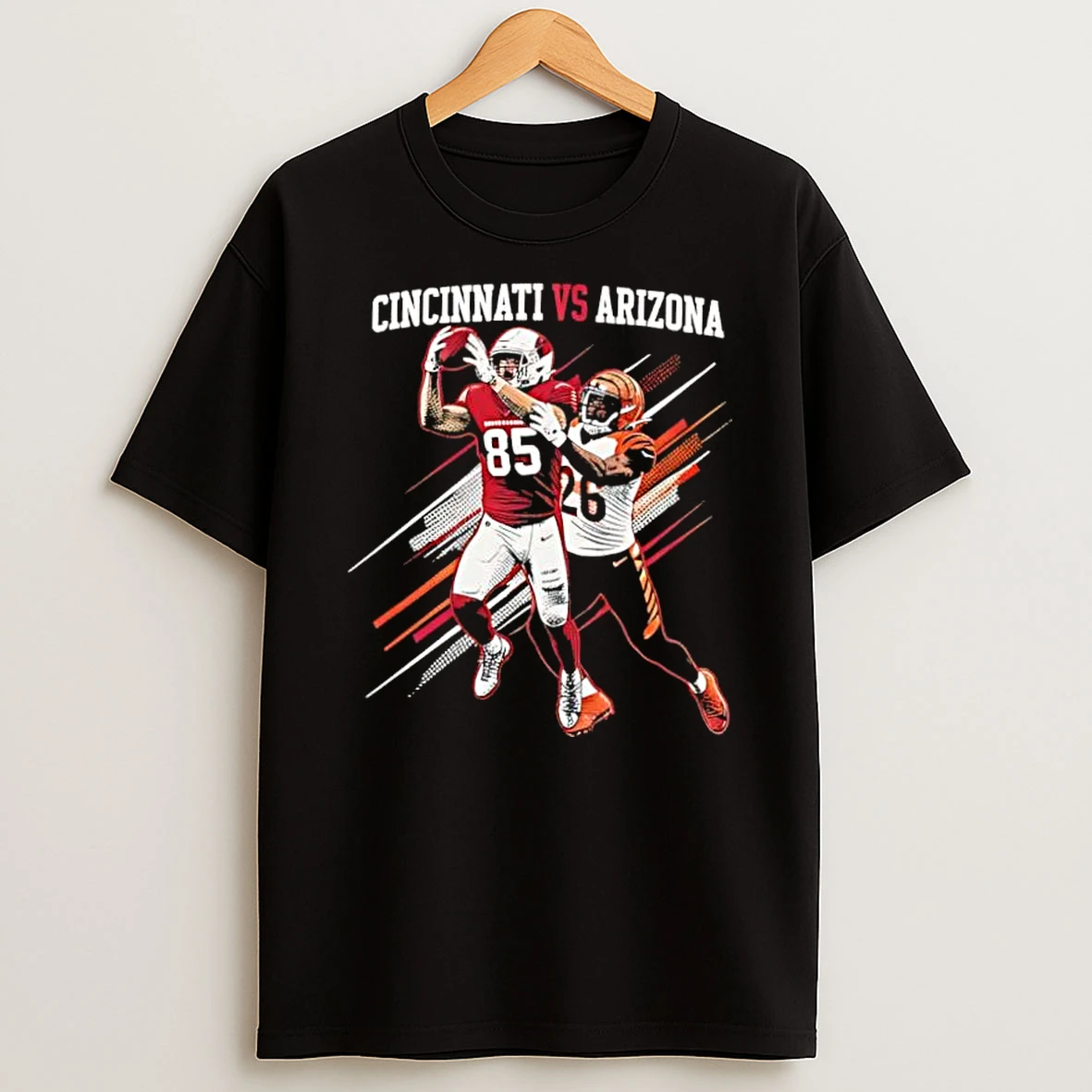 Cincinnati Bengals Tycen Anderson Vs Arizona Cardinals Trey Mcbride Shirts