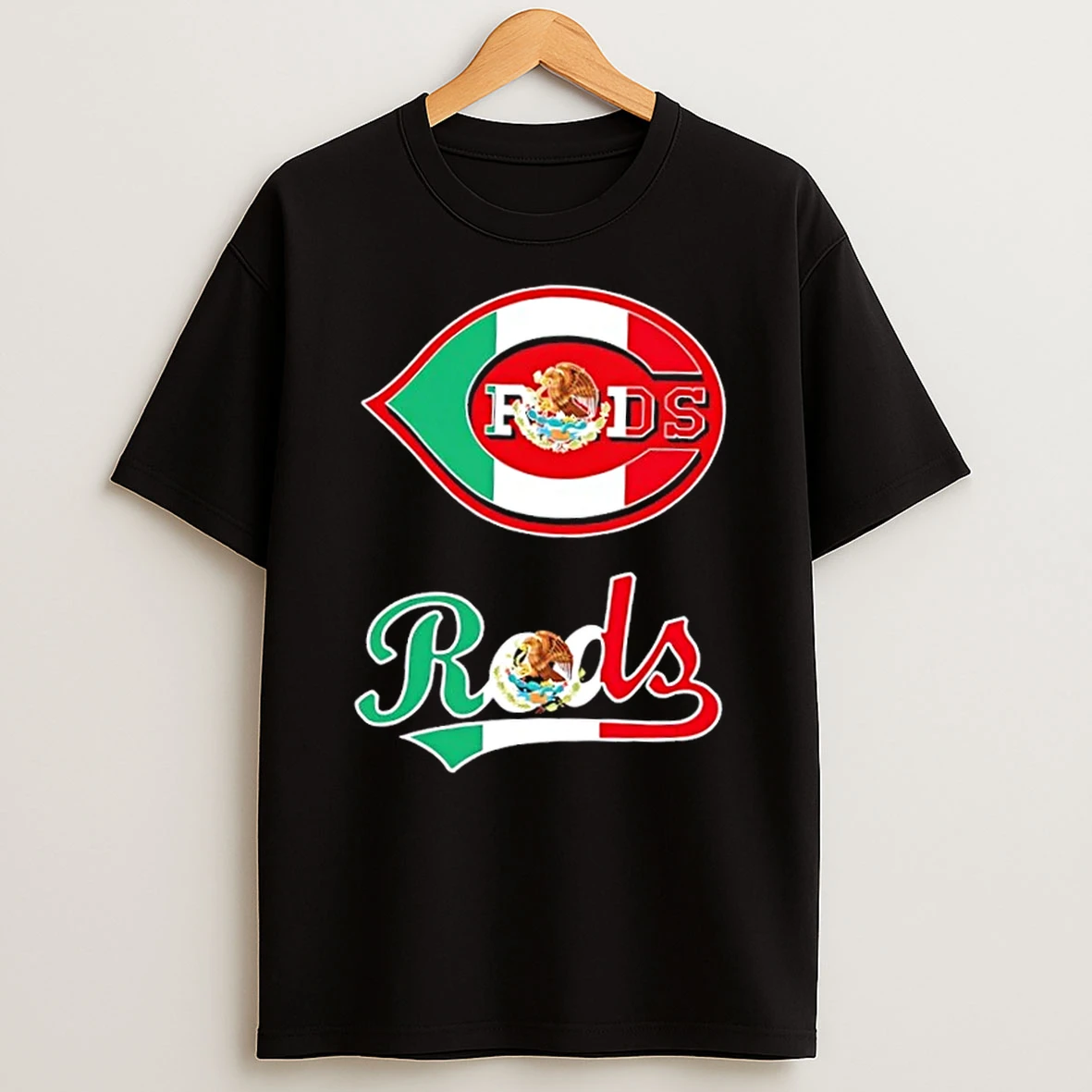 Cincinnati Reds Baseball X Mexican Flag Shirts