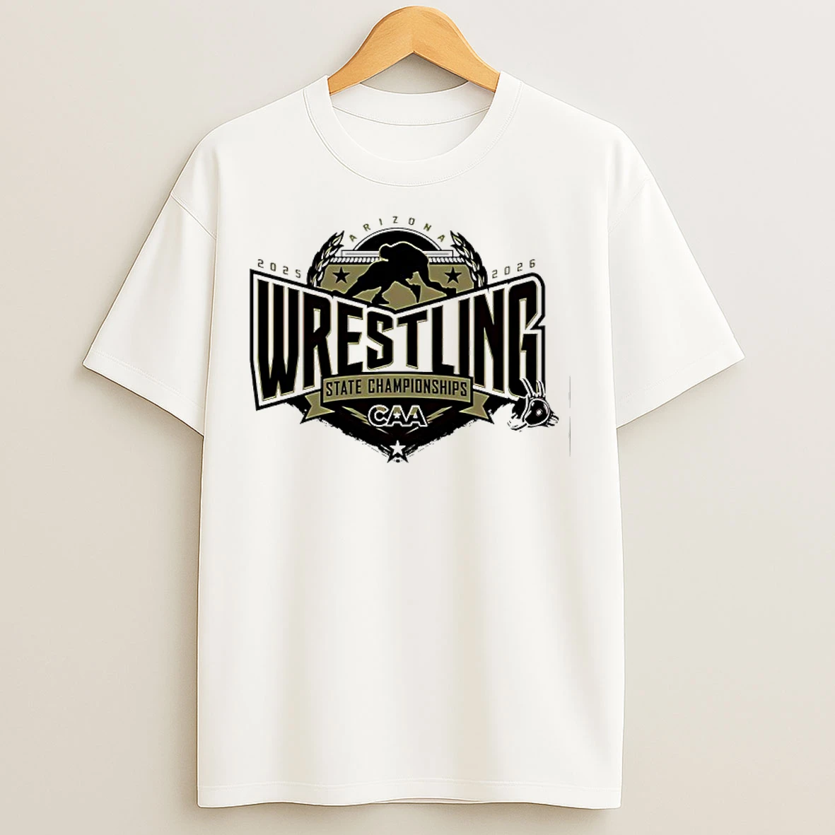 Classic 2025 26 Caa State Championship Wrestling T Shirts