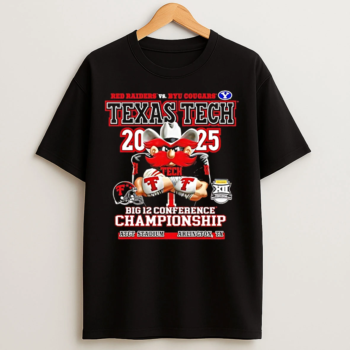 Classic 2025 Big 12 Conference Championship Wreckem Gameday Texas Tech T Shirts