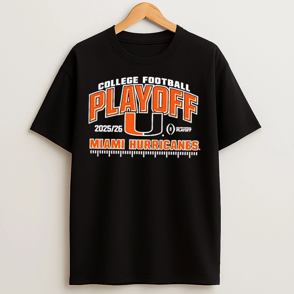 Classic 2025 Cfp College Football Playoff Miami Hurricanes T Shirts
