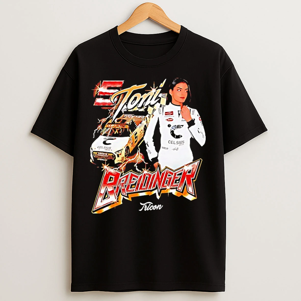 Classic 2025 Celsius Toni Breidinger Car T Shirts
