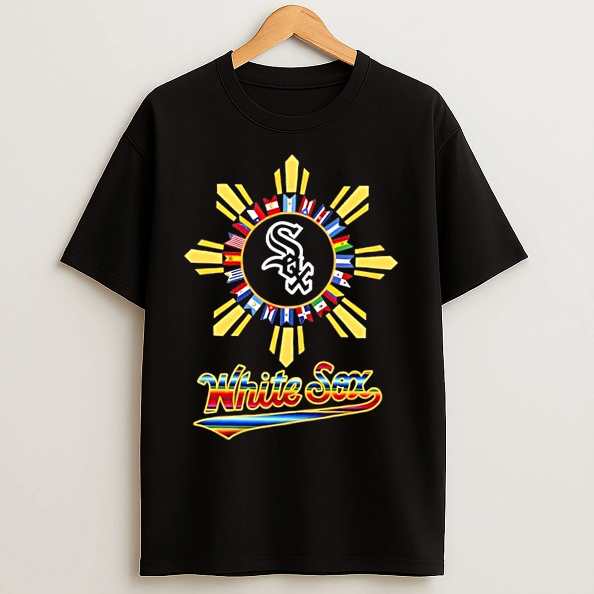 Classic 2025 Chicago White Sox Baseball X Hispanic T Shirts