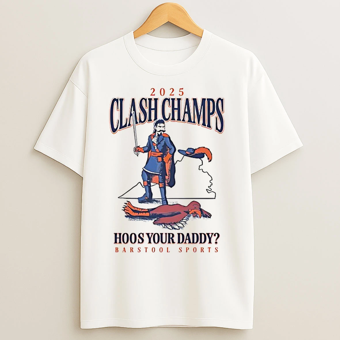 Classic 2025 Clash Champs Hoos Your Daddy T Shirts