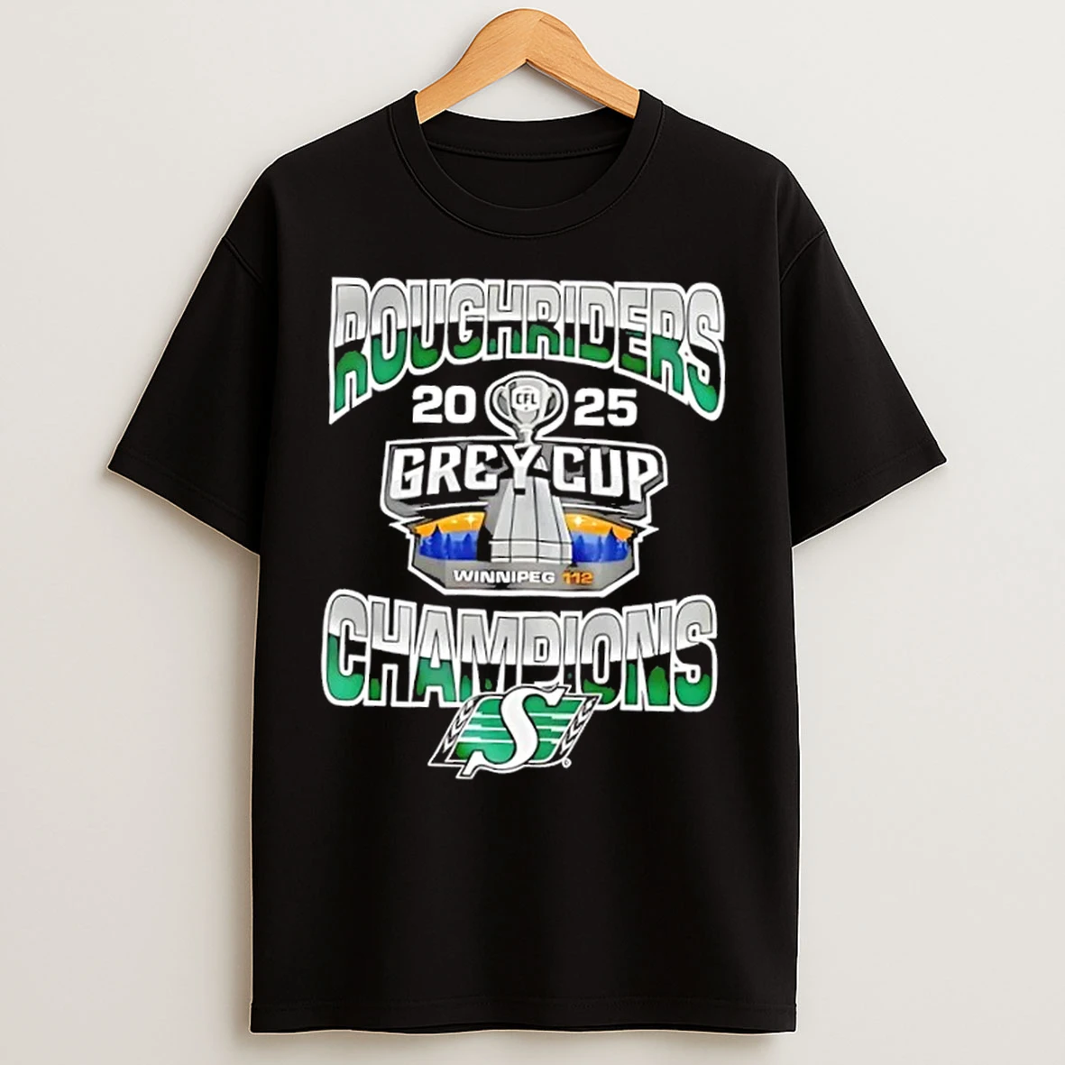Classic 2025 Grey Cup Winnipeg 112 Saskatchewan Roughriders T Shirts