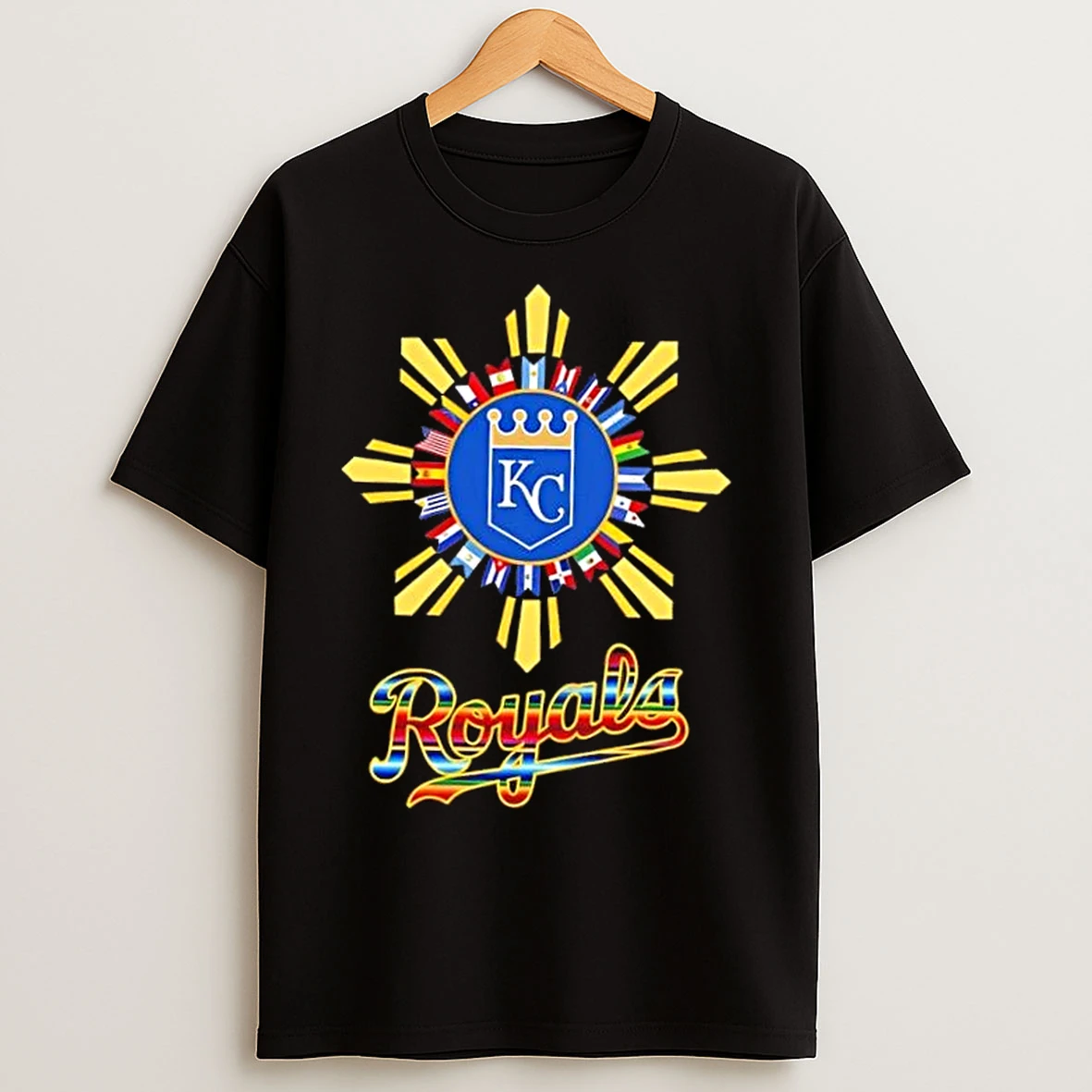 Classic 2025 Kansas City Royals Baseball X Hispanic T Shirts
