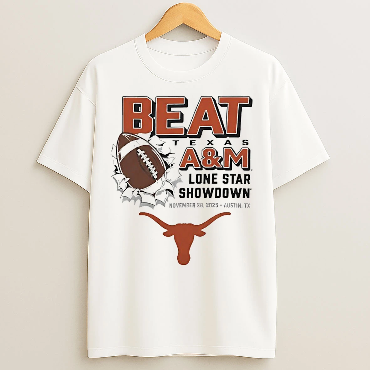 Classic 2025 Lone Star Showdown Texas Longhorns Beat Texas Am T Shirts
