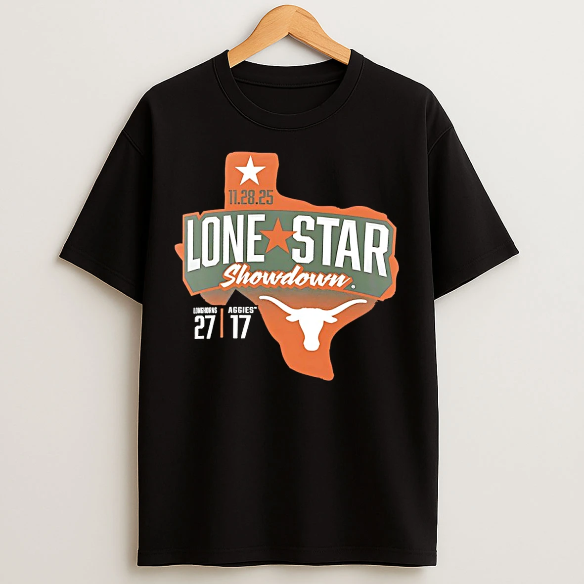 Classic 2025 Lone Star Showdown Texas Longhorns Vs Texas Am Aggies T Shirts