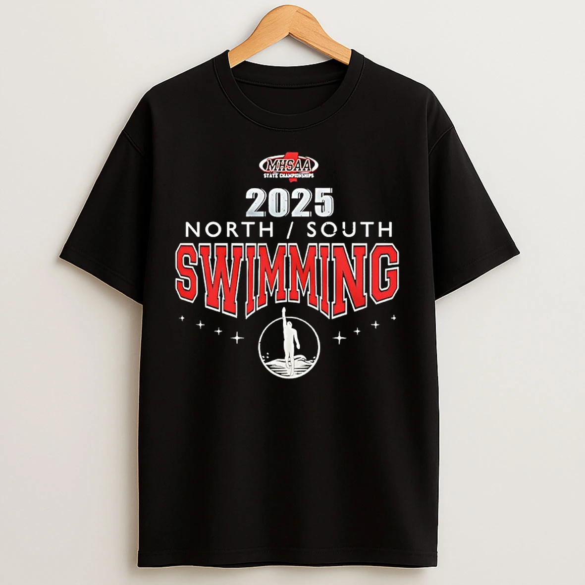 Classic 2025 Mhsaa North South State Swimming T Shirts