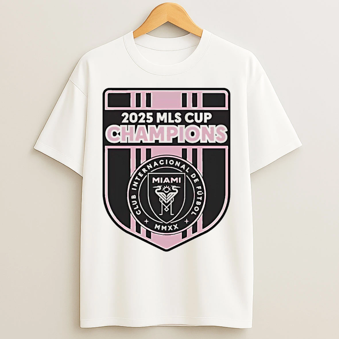 Classic 2025 Mls Cup Champions Inter Miami Cf T Shirts