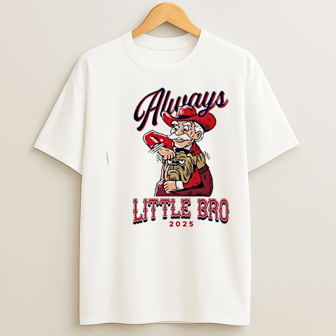 Classic 2025 Ms Always Little Bro T Shirts