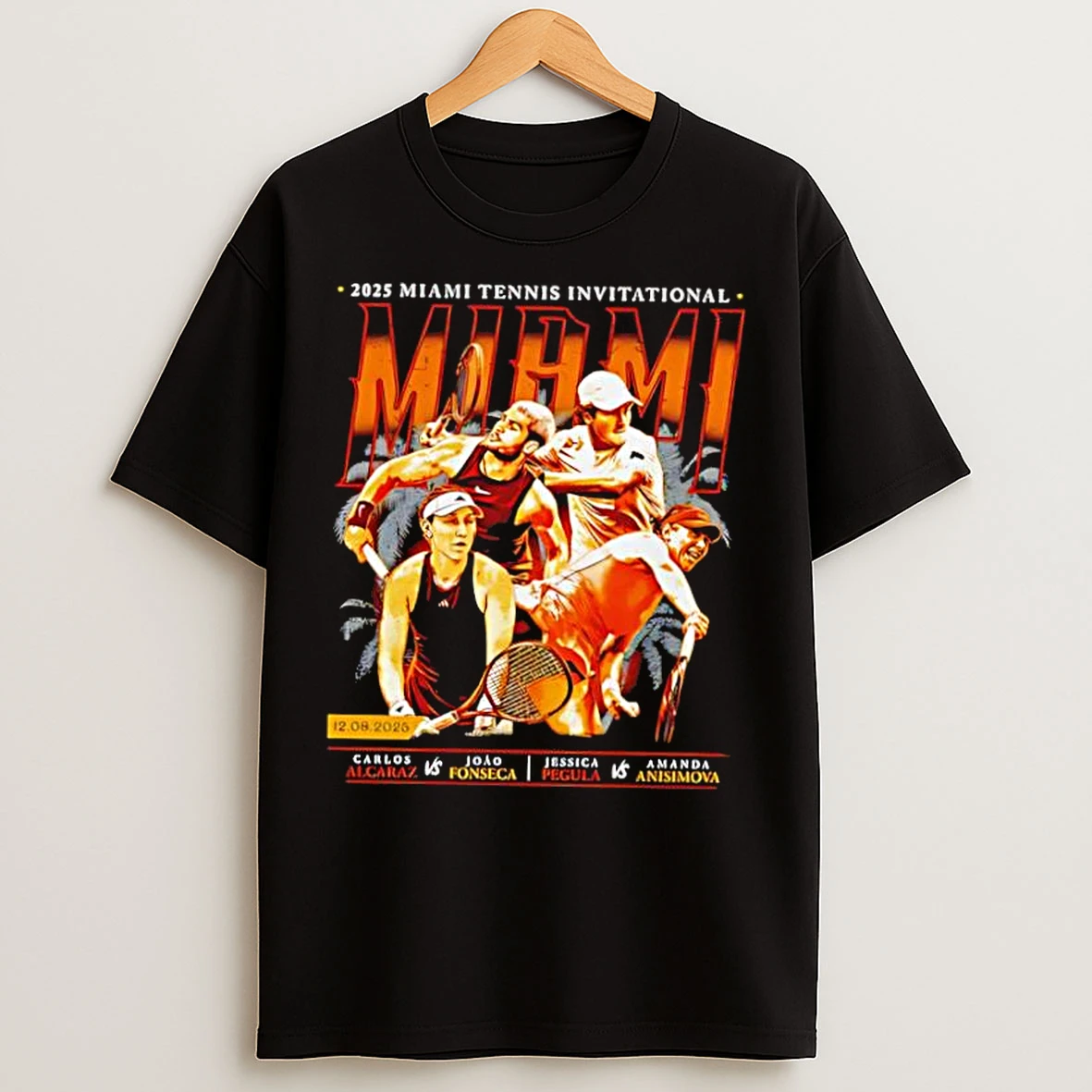 Classic 2025 Miami Tennis Invitational Retro T Shirts