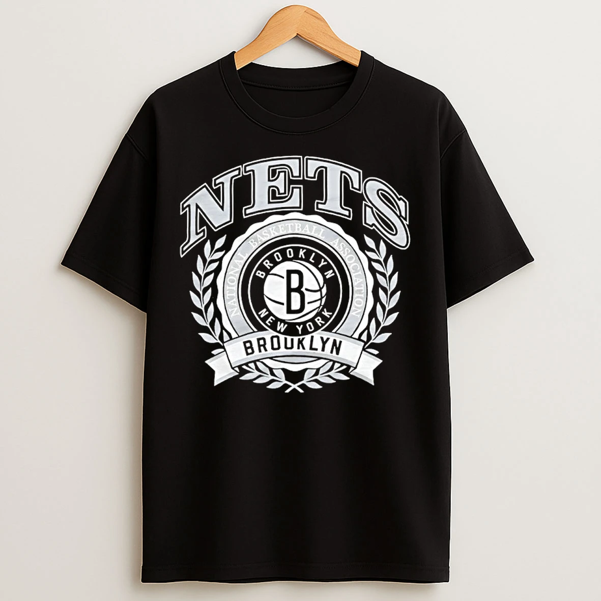 Classic 2025 Nba Brooklyn Nets Crest T Shirts