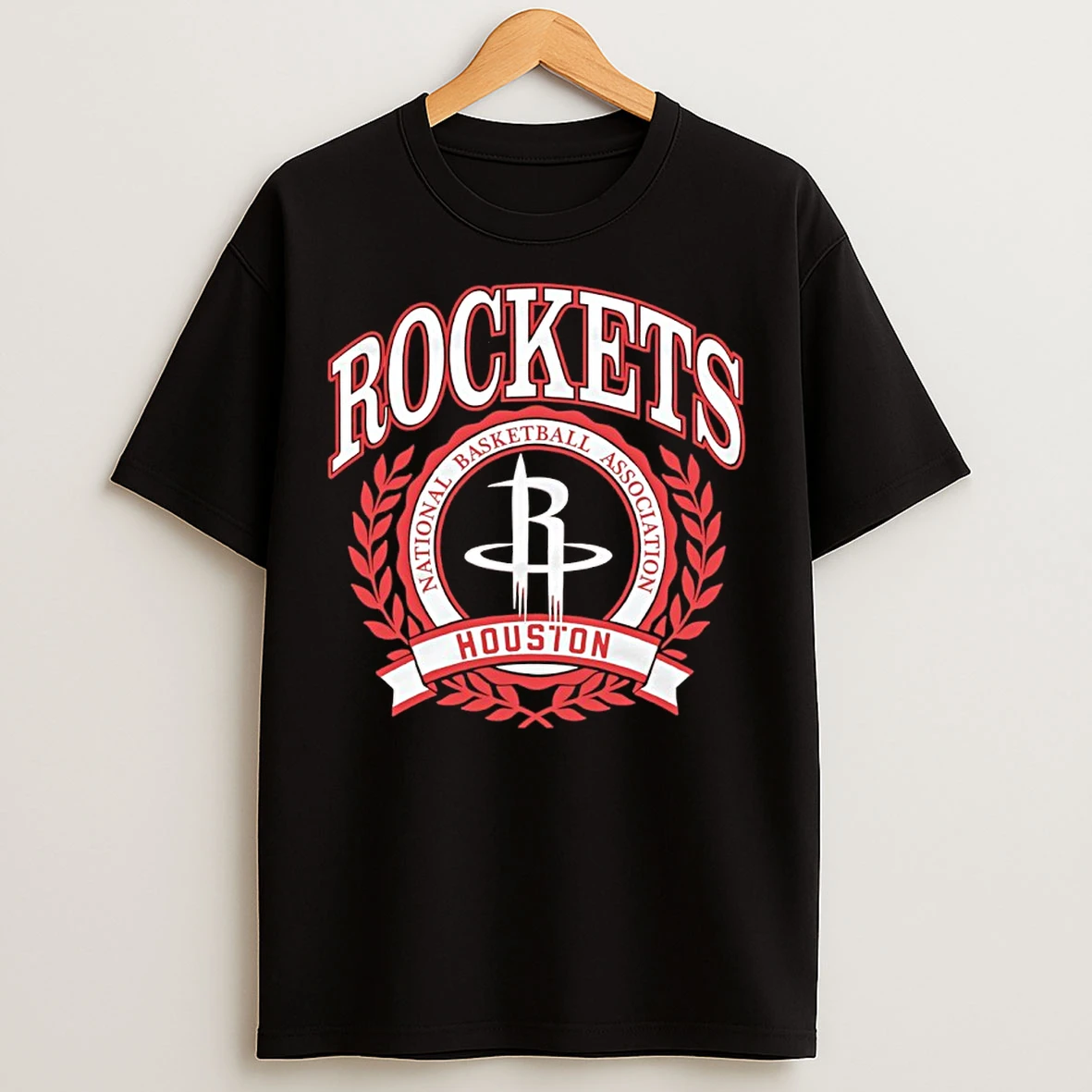 Classic 2025 Nba Houston Rockets Crest T Shirts