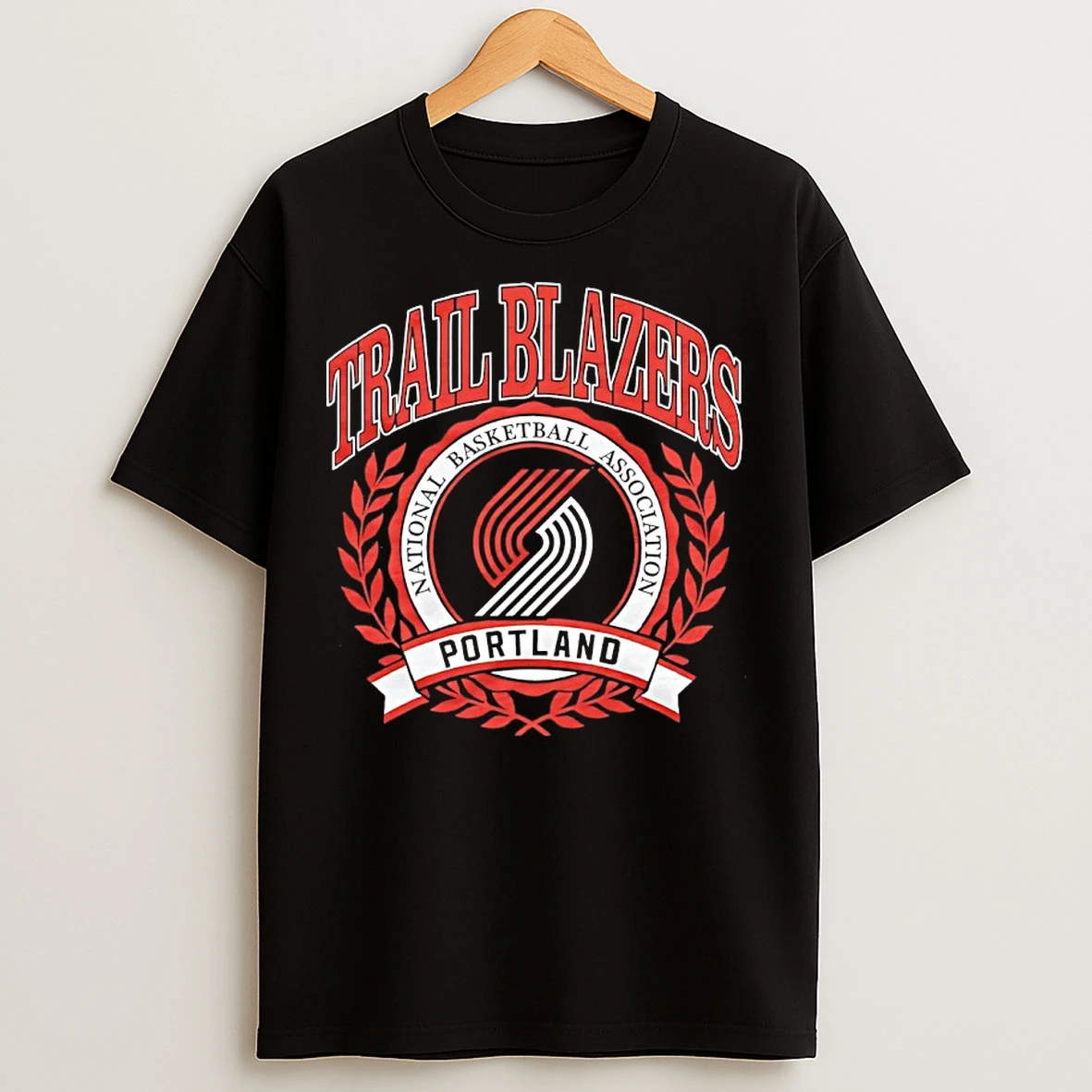 Classic 2025 Nba Portland Trail Blazers Crest T Shirts