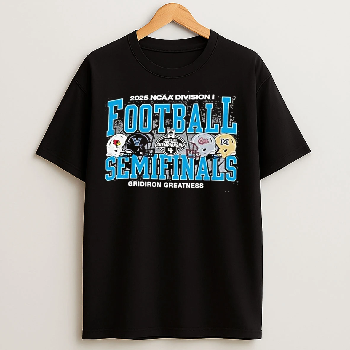 Classic 2025 Ncaa Di Football Semifinals Teams T Shirts