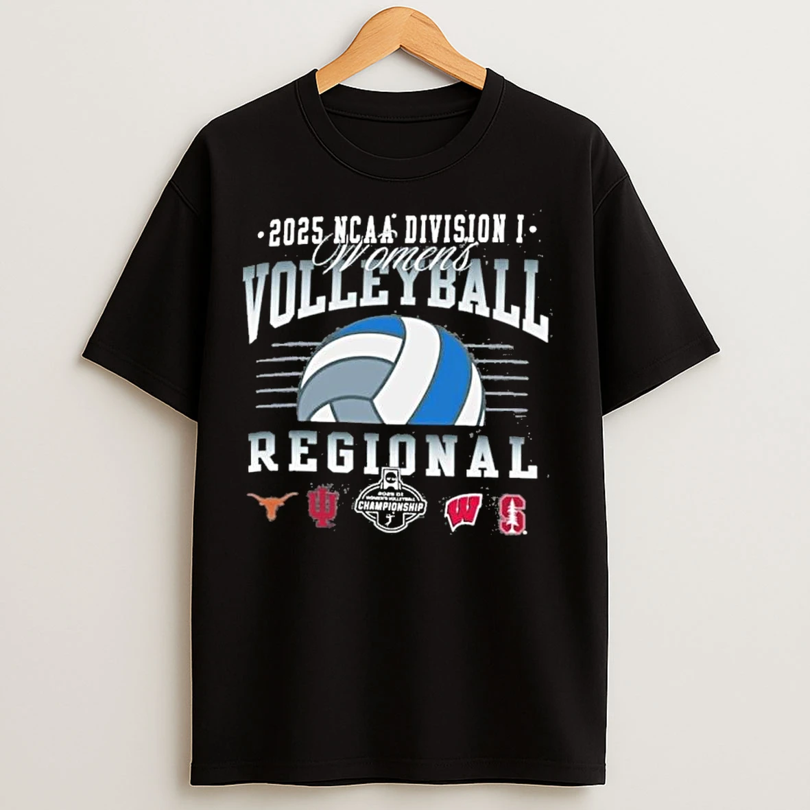 Classic 2025 Ncaa Di Womens Volleyball Regional Texas T Shirts