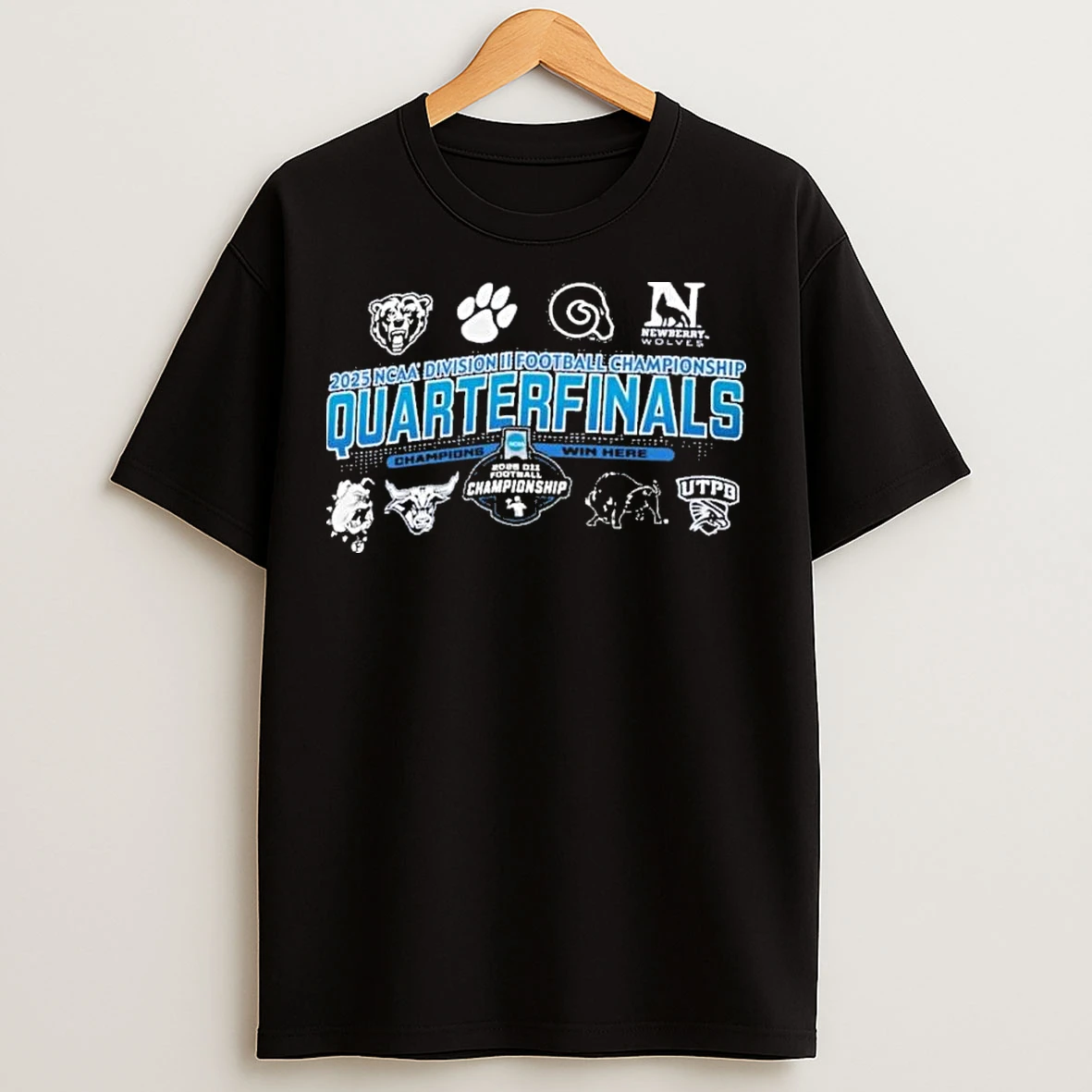 Classic 2025 Ncaa Dii Football Championship 8 Teams Quarterfinals T Shirts
