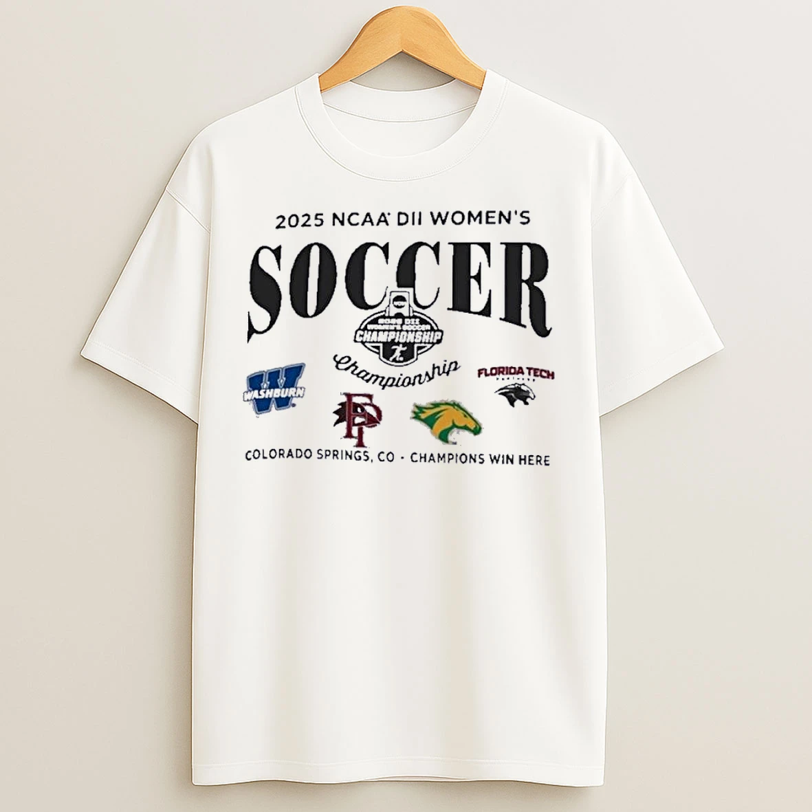 Classic 2025 Ncaa Dii Womens Soccer Championship Semifinals T Shirts