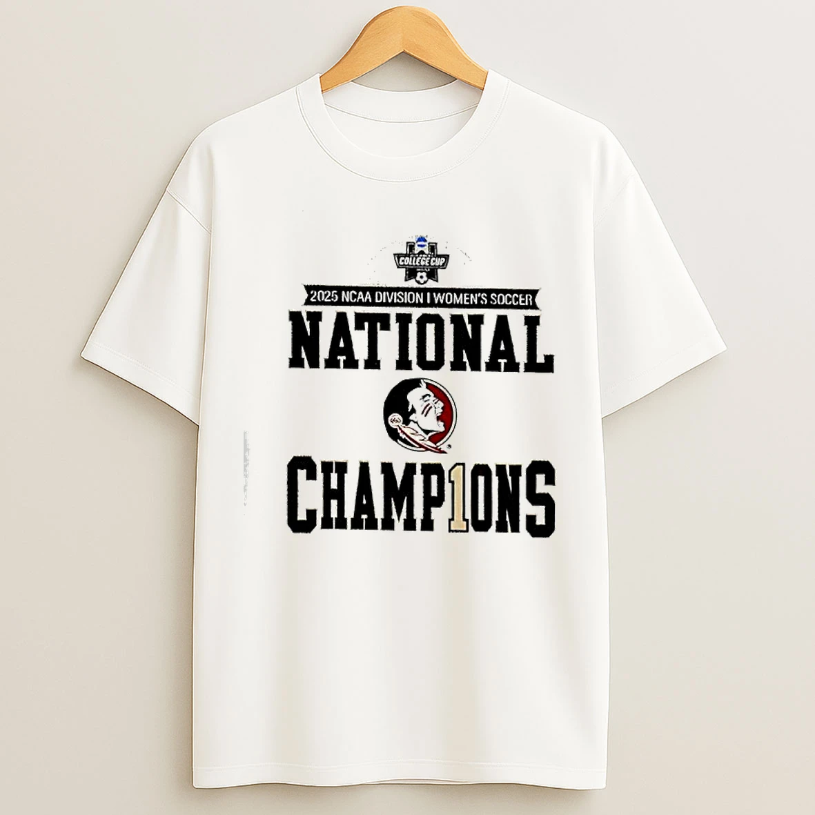 Classic 2025 Ncaa Division Womens Soccer National Fsu Seminoles Champions T Shirts