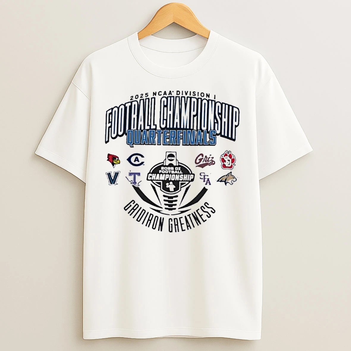 Classic 2025 Ncaa Fcs Football Quarterfinals T Shirts