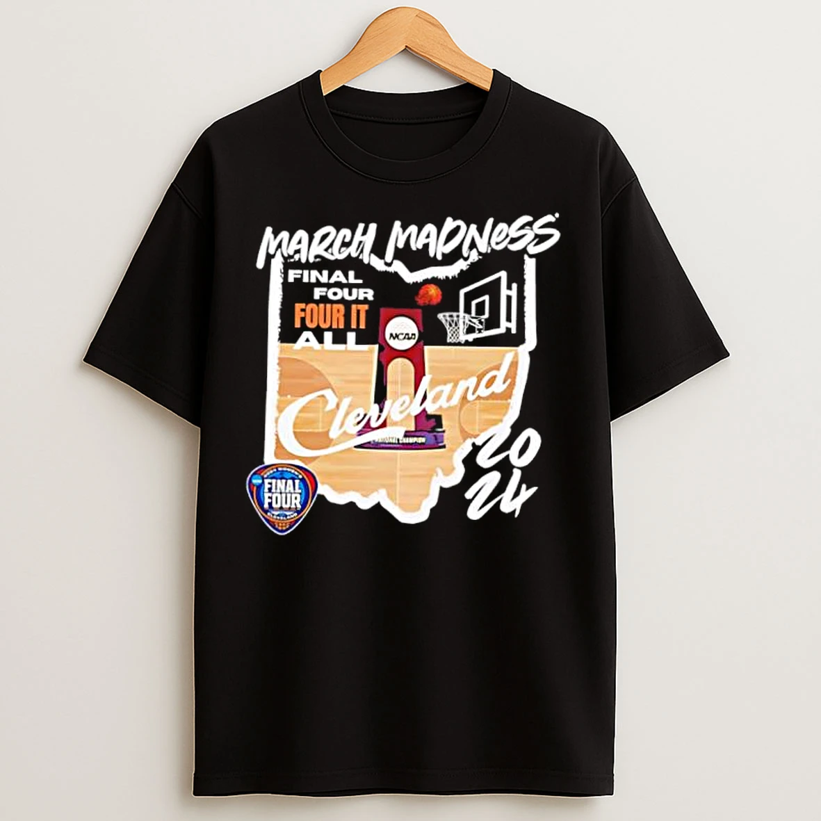 Classic 2025 Ncaa March Madness Final Four Womens Basketball Stylish T Shirts