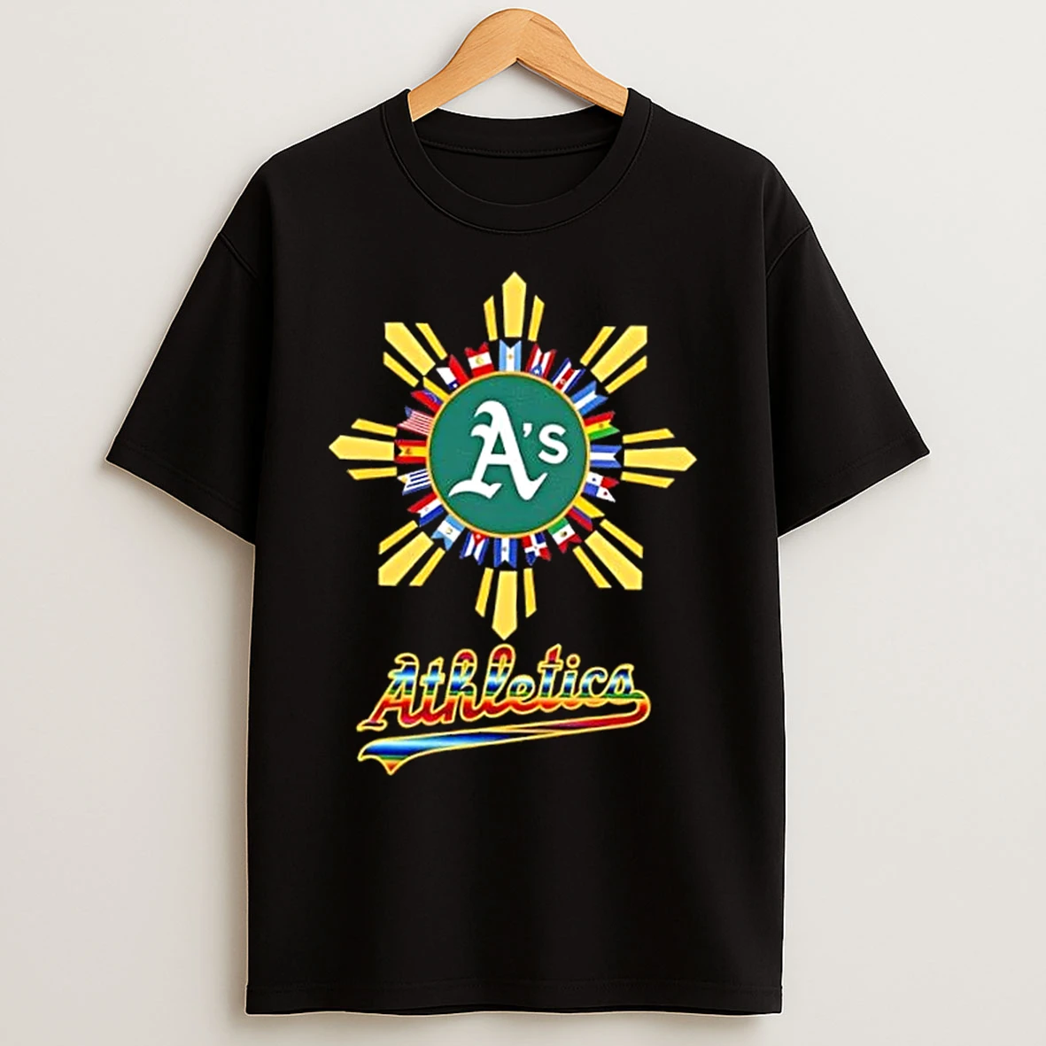 Classic 2025 Oakland Athletics Baseball X Hispanic T Shirts