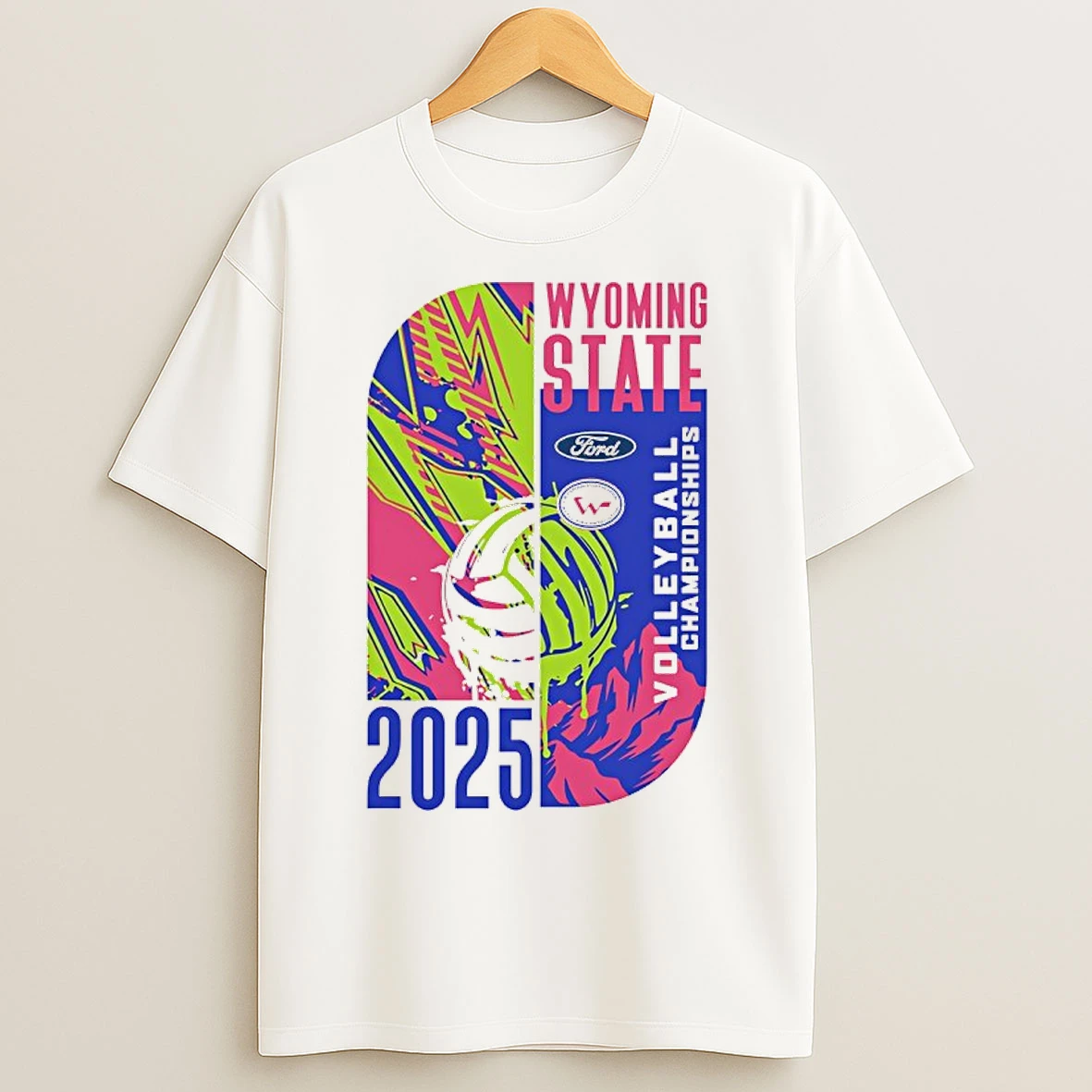 Classic 2025 Wyoming State Ford Volleyball Championships T Shirts
