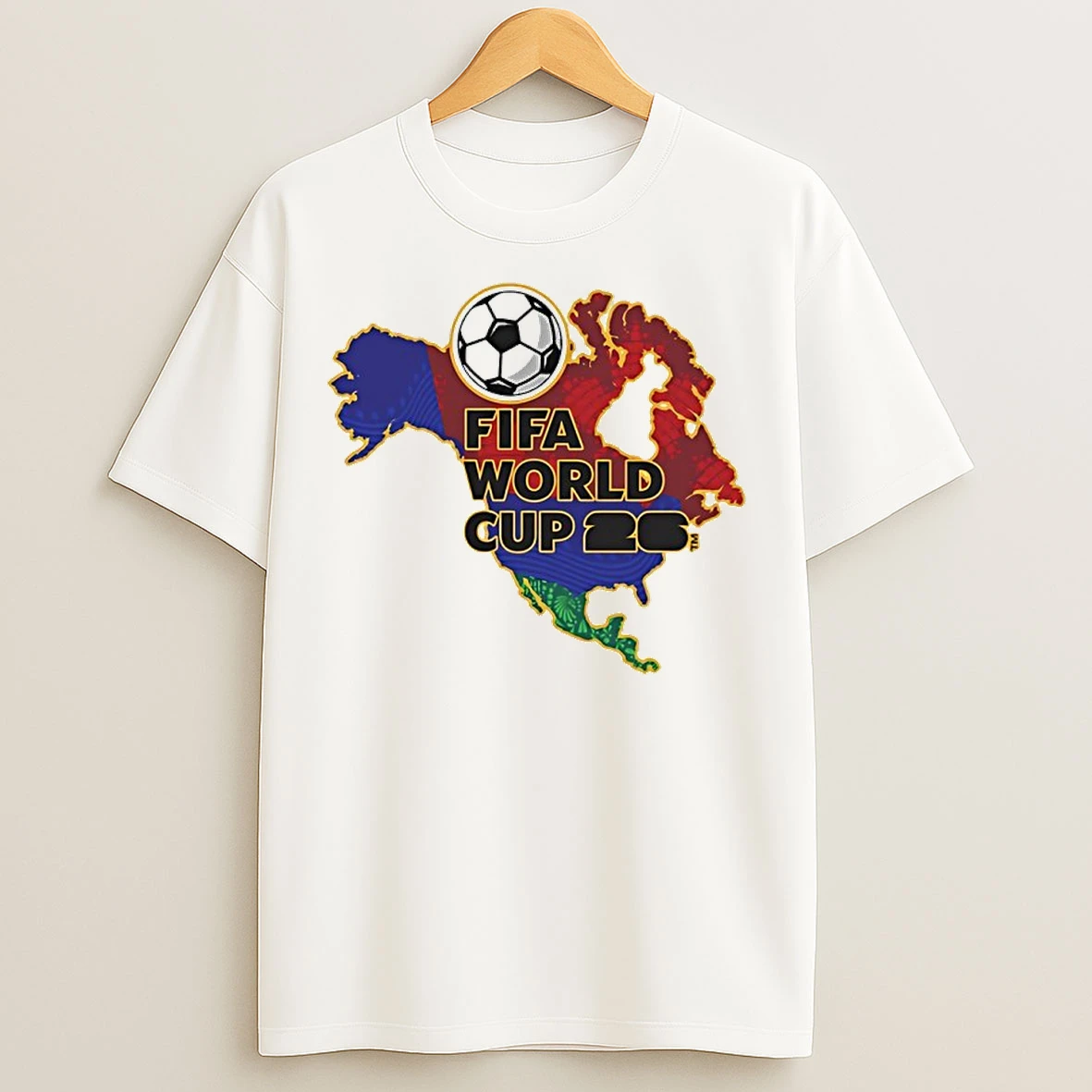 Classic 2026 Fifa World Cup North America T Shirts