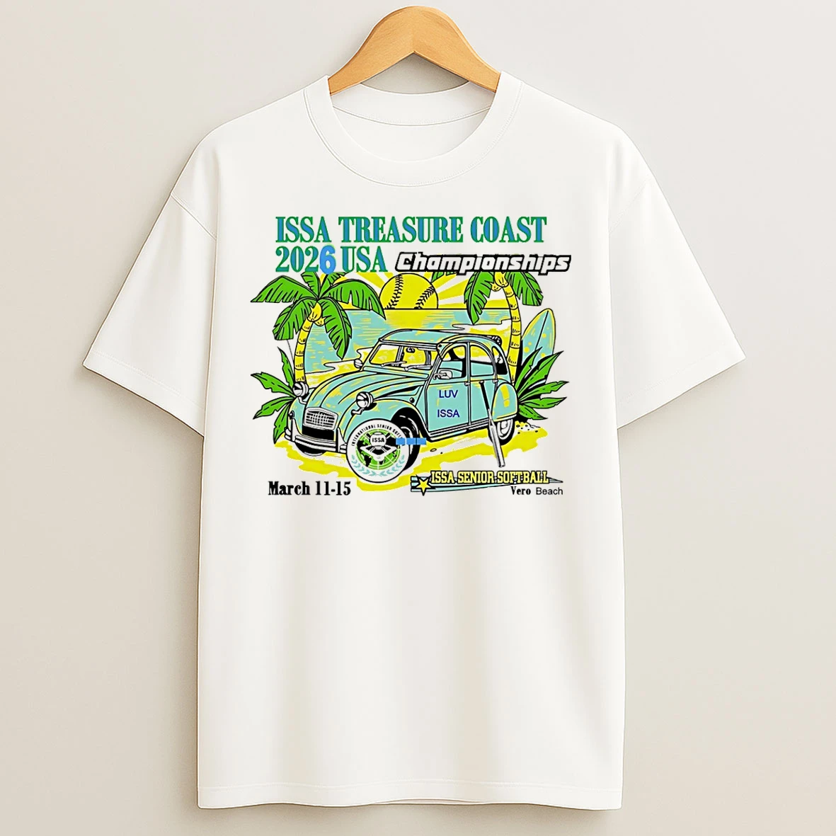 Classic 2026 Issa Treasure Coast Usa Championships Logo T Shirts