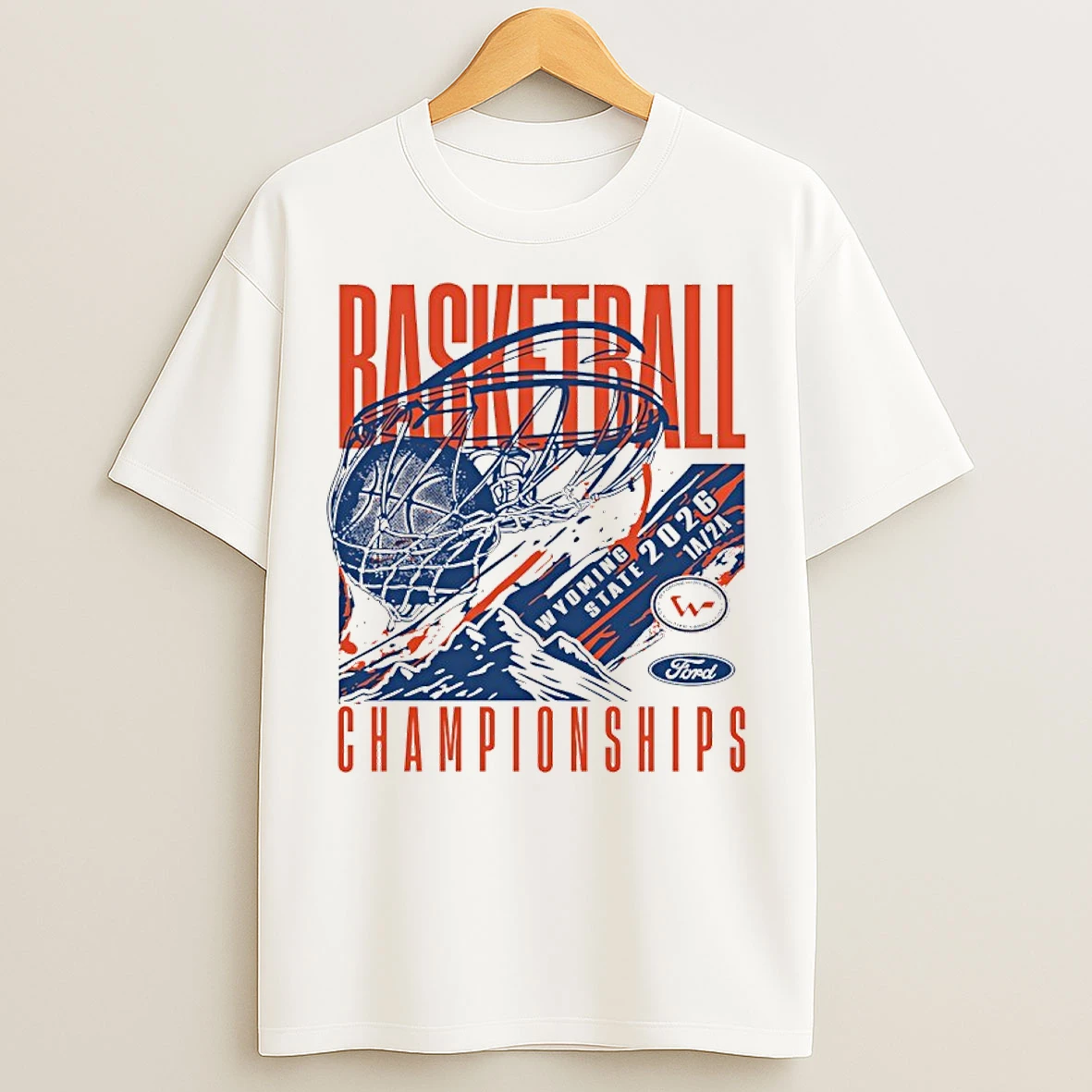 Classic 2026 Wyoming State Ford Basketball Championships 1a 2a T Shirts