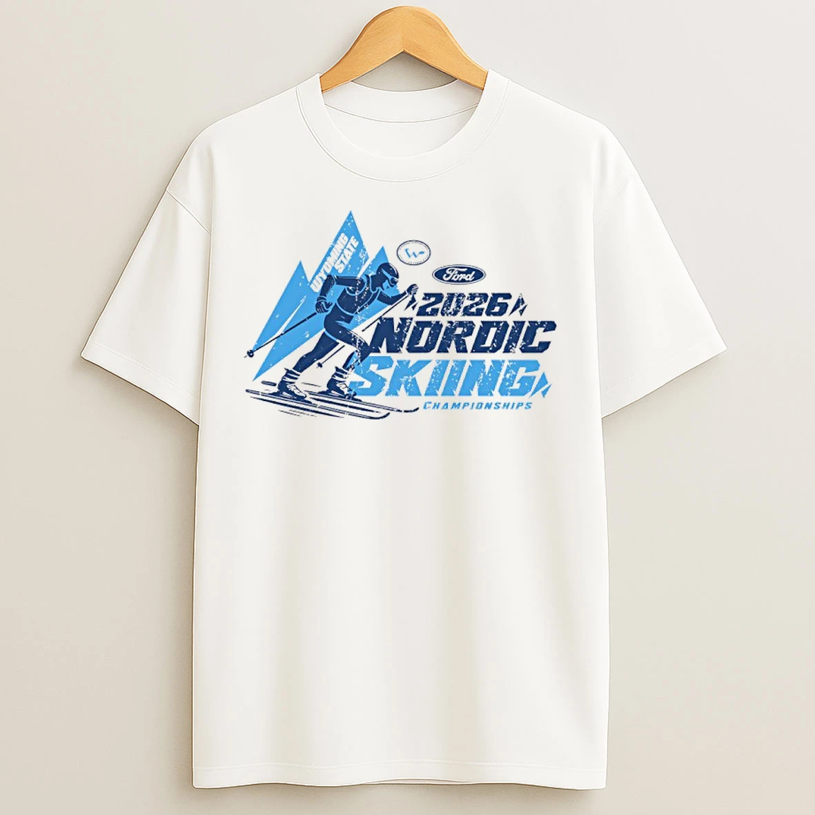 Classic 2026 Wyoming State Ford Nordic Skiing Championships T Shirts