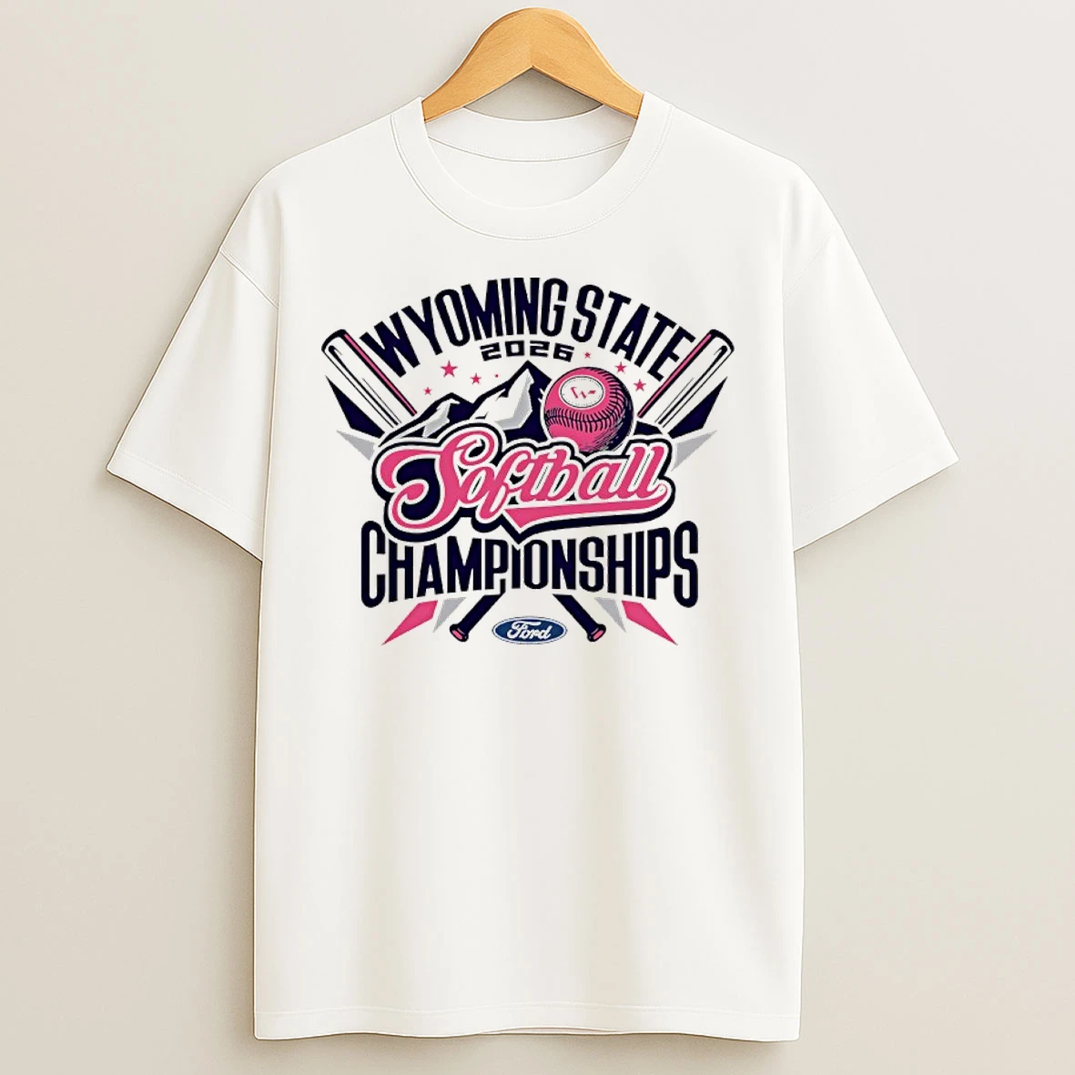 Classic 2026 Wyoming State Ford Softball Championships T Shirts