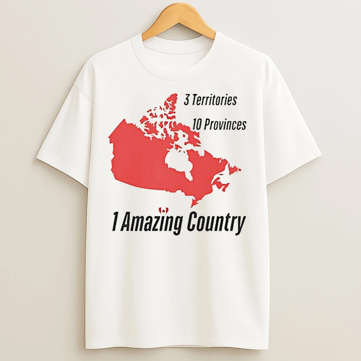 Classic 3 Territories 10 Provinces 1 Amazing Country T Shirts